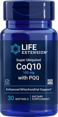 Super Ubiquinol CoQ10 with Enhanced Mitochondrial Support (100 mg) (60 capsules)