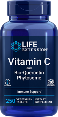 Vitamin C and Bio-Quercetin Phytosome                                    (250 vegetarian tablets)