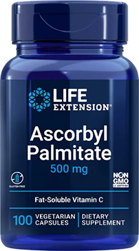 5. Ascorbyl Palmitate   Fat Soluble Vitamin C  100 vegetarian capsules.jpg