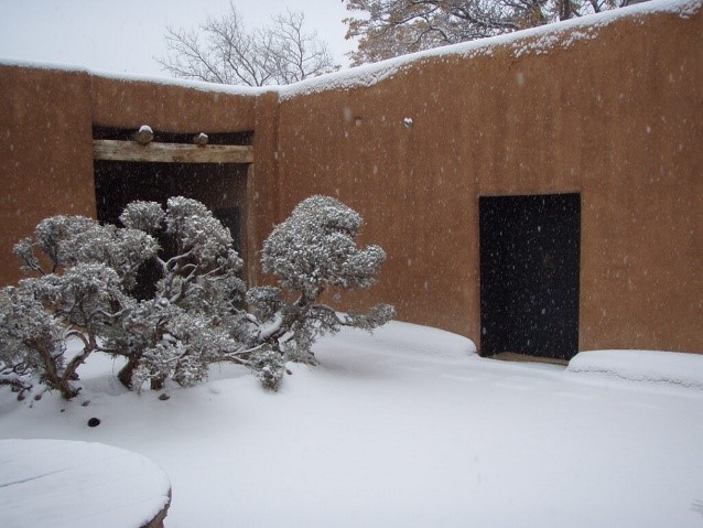 Adobe building