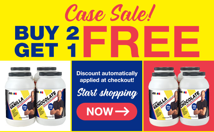 Buy 2 Cases Get One FREE — Limited Time Offer