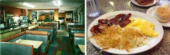 Diner and breakfast