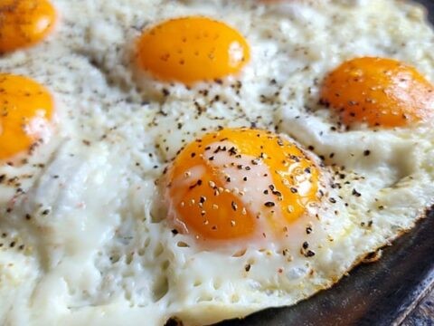 Fried eggs