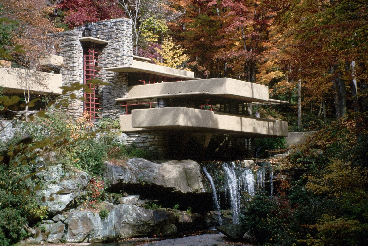 Fallingwater in autumn