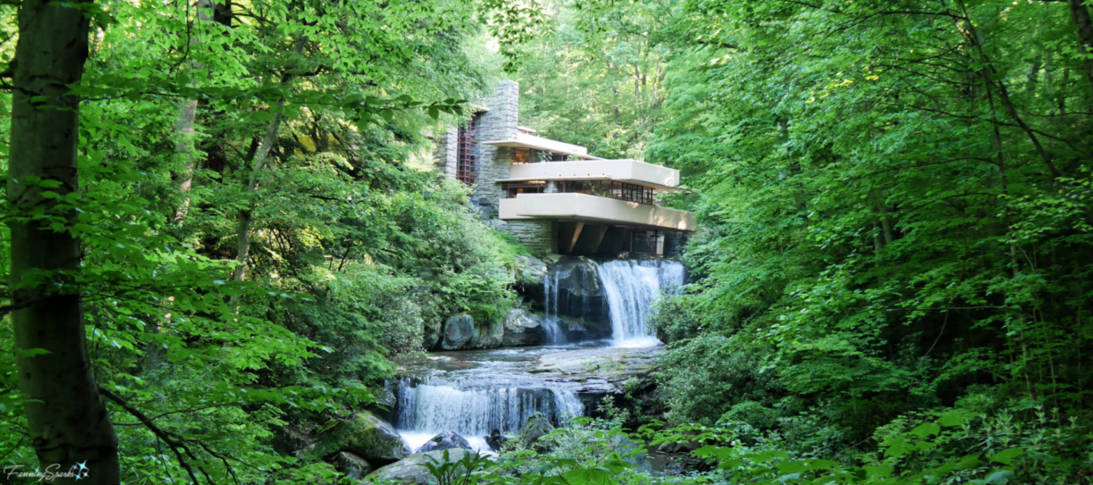 Fallinwater in summer