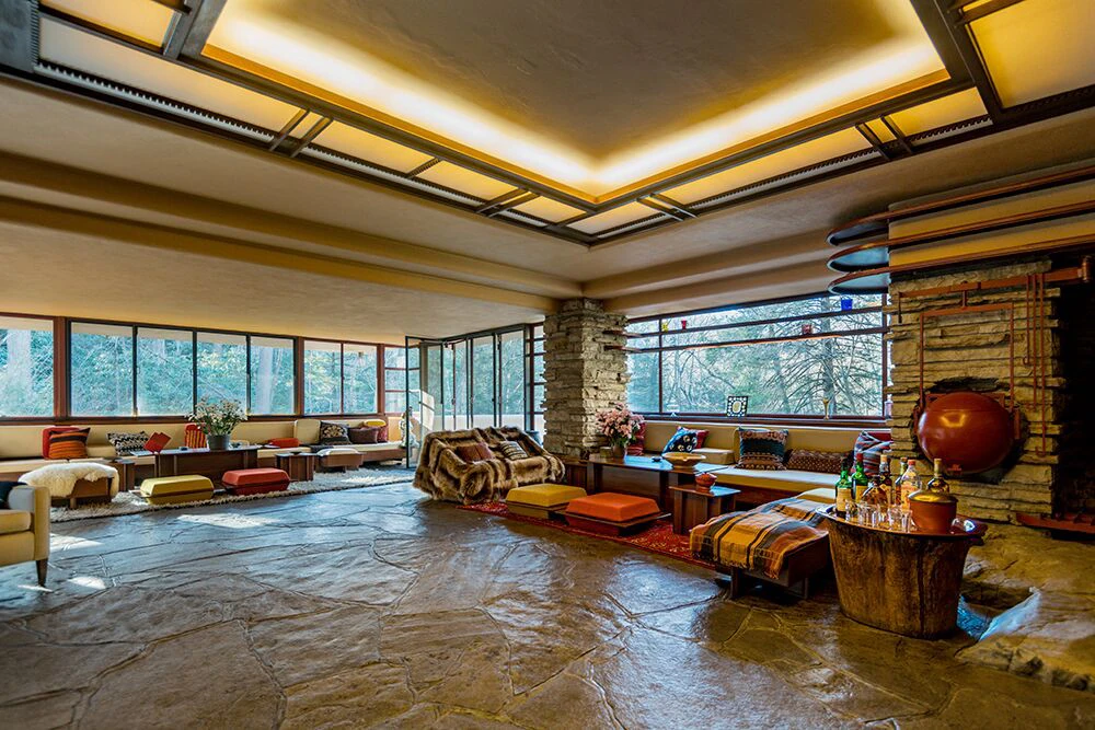 Fallingwater interior