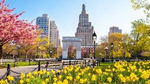 New York City in springtime
