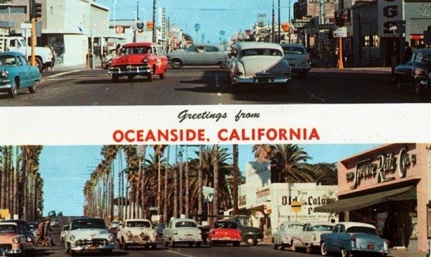 Postcard from Oceanside, CA