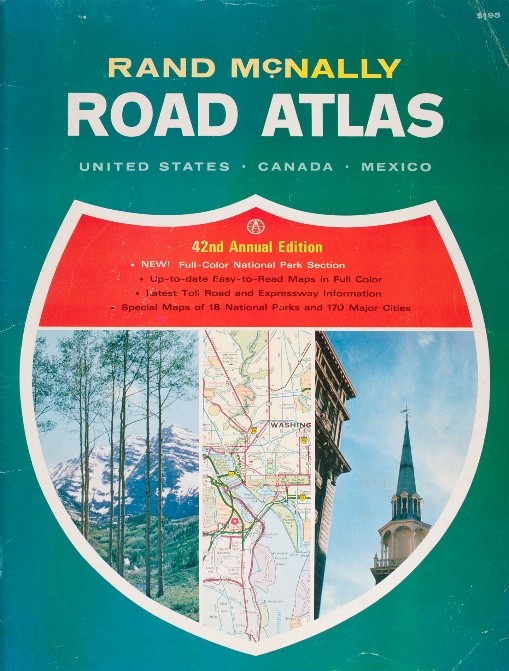 Rand McNally road atlas