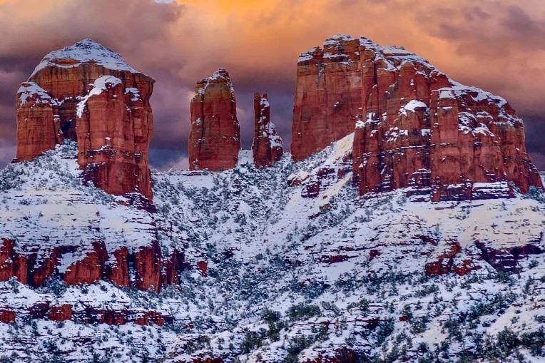Sedona in winter