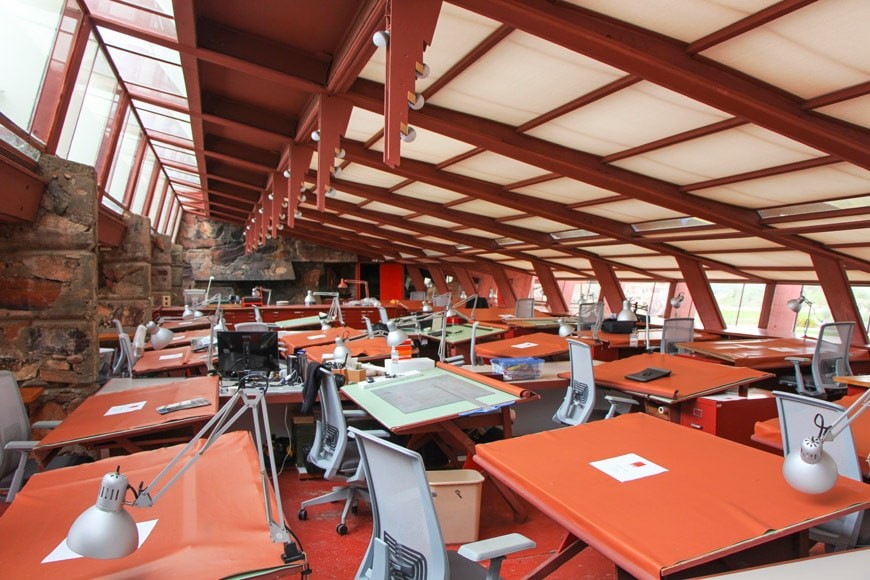 Taliesin West interior