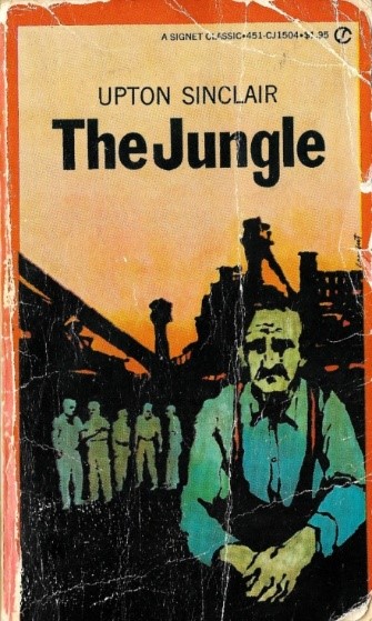 Book cover of The Jungle by Upton Sinclair