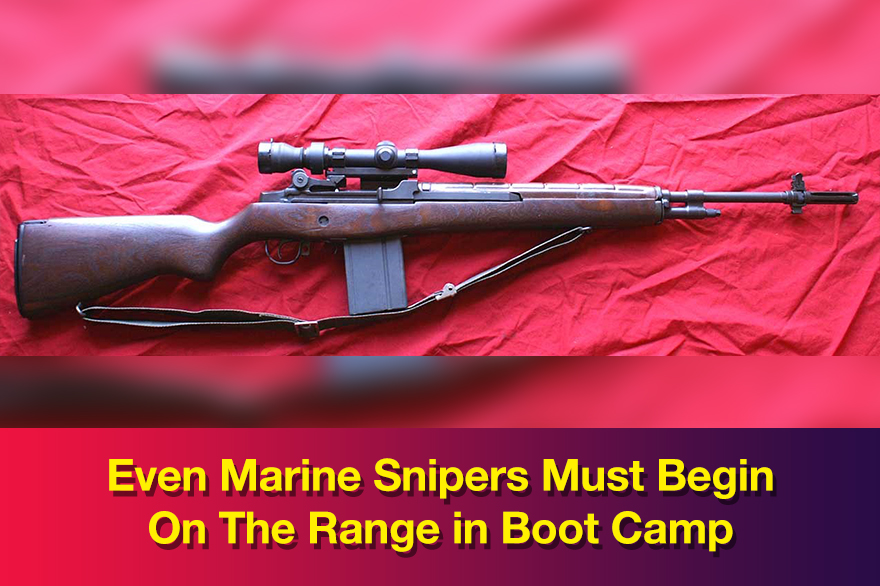 Even Marine Snipers Must Begin On The Range in Boot Camp