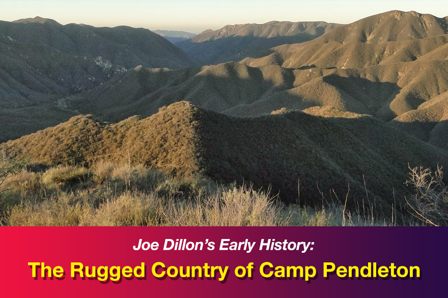 The Rugged Country of Camp Pendleton California hills